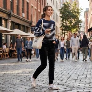 Banana Republic Black Velvet Casual Bottoms sloan -109